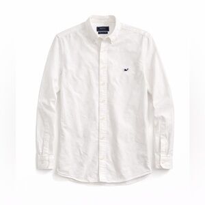 Vineyard Vines Kids Classic White Buttondown Shirt